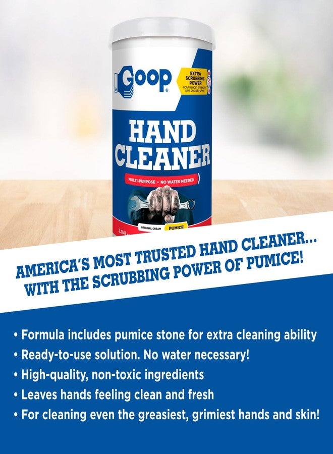 GOOP Hand Cleaner with Pumice 4.5 Lb. Can - Image 2